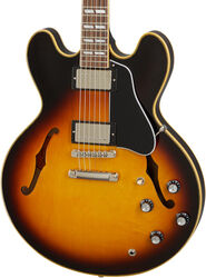 Semi hollow elektriche gitaar Gibson ES-345 - Vintage burst