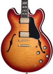 Semi hollow elektriche gitaar Gibson ES Supreme - Bourbon burst