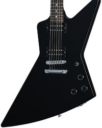 Metalen elektrische gitaar Gibson 80s Explorer - Ebony