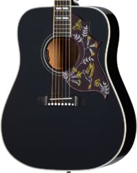 Folk gitaar Gibson Hummingbird Standard - ebony
