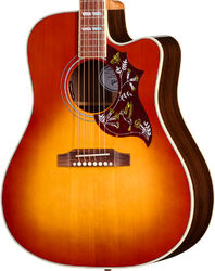 Folk gitaar Gibson Hummingbird Standard Rosewood EC (Baggs HiFi DNA Preamp) - Rosewood burst