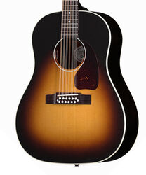 Folk gitaar Gibson J-45 Standard 12-String (Baggs HiFi DNA Preamp) - Vintage sunburst