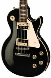 Enkel gesneden elektrische gitaar Gibson Les Paul Classic - Ebony