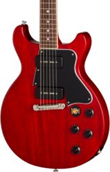 Double cut gitaar Gibson Les Paul Special Double Cut - Vintage cherry