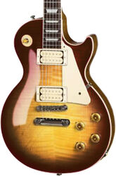 Enkel gesneden elektrische gitaar Gibson Les Paul Standard 50s Double Trouble - Vintage tobacco sunburst