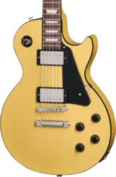 Enkel gesneden elektrische gitaar Gibson Les Paul Standard 50s Mahogany Top - Tv yellow