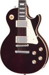 Enkel gesneden elektrische gitaar Gibson Les Paul Standard 60s Figured - Translucent oxblood