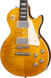 Enkel gesneden elektrische gitaar Gibson Les Paul Standard 60s Figured - Honey amber