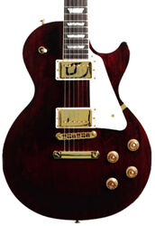 Single cut gitaar Gibson Modern Les Paul Studio Gold Hardware - wine red