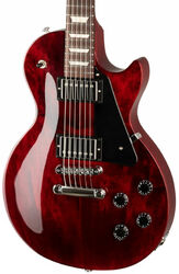 Enkel gesneden elektrische gitaar Gibson Les Paul Studio - Wine red