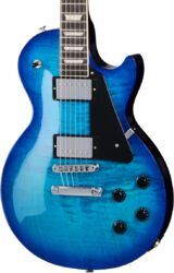 Enkel gesneden elektrische gitaar Gibson Les Paul Studio Session - Cobalt burst