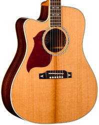 Folk gitaar Gibson Songwriter Recording Artist EC LH (Baggs HiFi DNA Preamp) - Antique natural