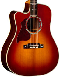 Folk gitaar Gibson Songwriter Recording Artist EC LH (Baggs HiFi DNA Preamp) - Rosewood burst