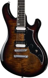 Guitarra eléctrica de doble corte. Gibson Victory Figured Top - Smokehouse Burst