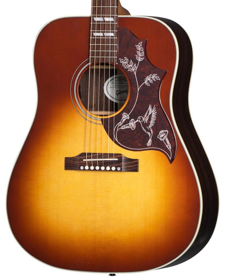 Volksgitaar Gibson Hummingbird Studio Rosewood 2024 - Satin rosewood burst