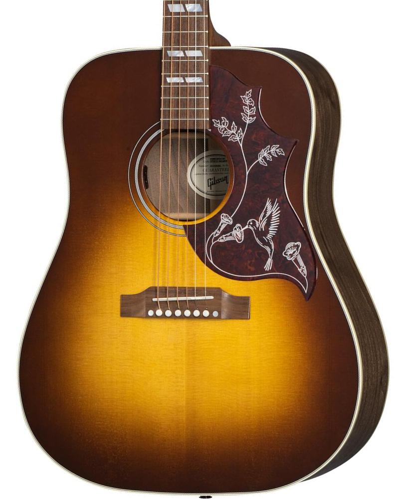 Volksgitaar Gibson Hummingbird Studio Walnut (2024) - vintage sunburst