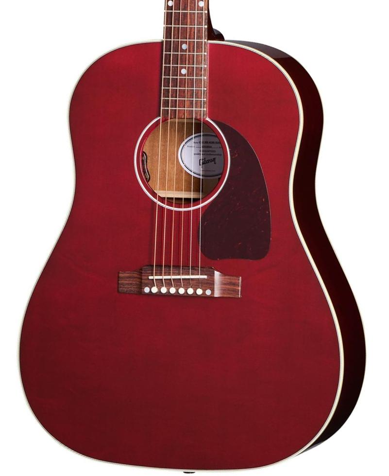 Volksgitaar Gibson J-45 Special - Satin wine red