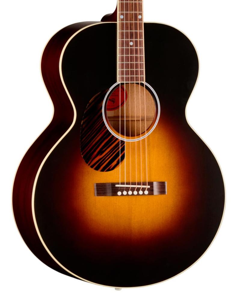 Folk gitaar Gibson J-185 Century 12-Fret LH - VINTAGE SUNBURST SATIN