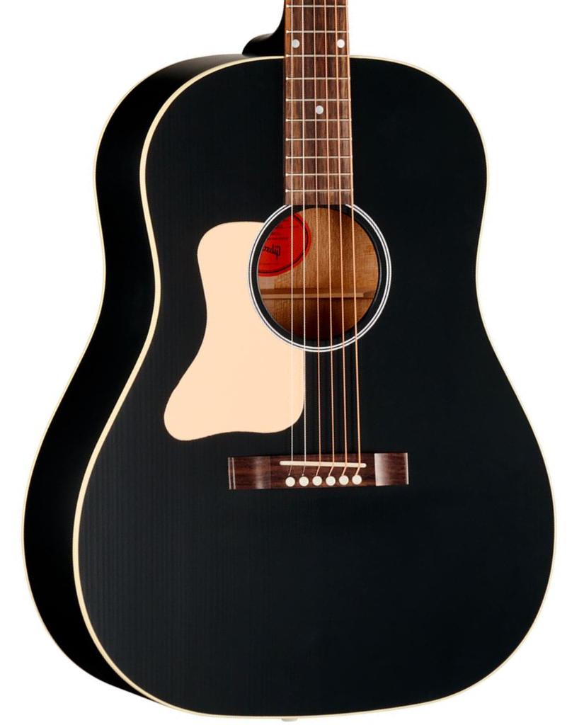 Folk gitaar Gibson J-45 Century 12-Fret LH - ebony satin