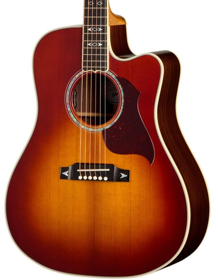 Folk gitaar Gibson Songwriter Recording Artist EC - Rosewood Burst
