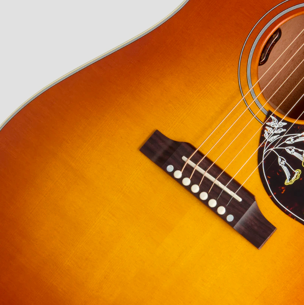 Gibson Hummingbird Faded Modern Dreadnought Epicea Acajou Rw - Heritage Cherry Sunburst - Folk gitaar - Variation 3
