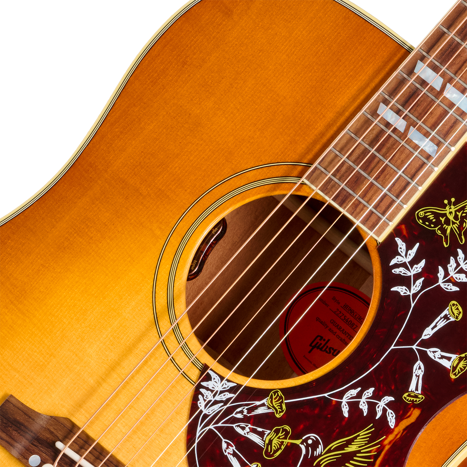 Gibson Hummingbird Original (baggs Hifi Dna) Dreadnought Epicea Acajou Rw - Heritage Cherry Sunburst - Folk gitaar - Variation 2