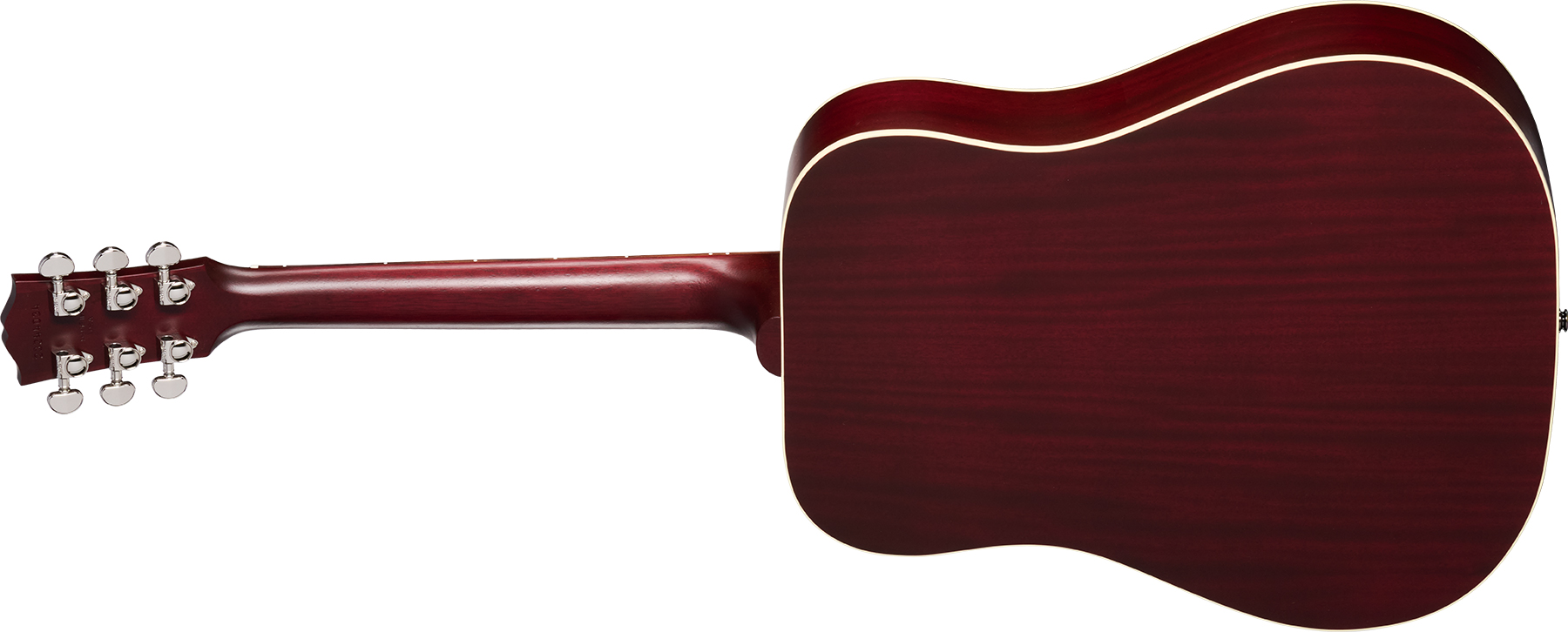 Gibson Hummingbird Special Modern Dreadnought Cbd Epicea Acajou Rw - Satin Wine Red - Volksgitaar - Variation 1