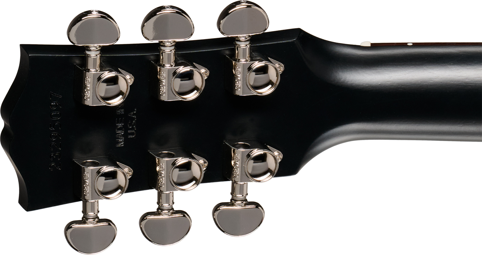 Gibson Hummingbird Special Modern Dreadnought Cbd Epicea Acajou Rw - Satin Ebony - Folk gitaar - Variation 5