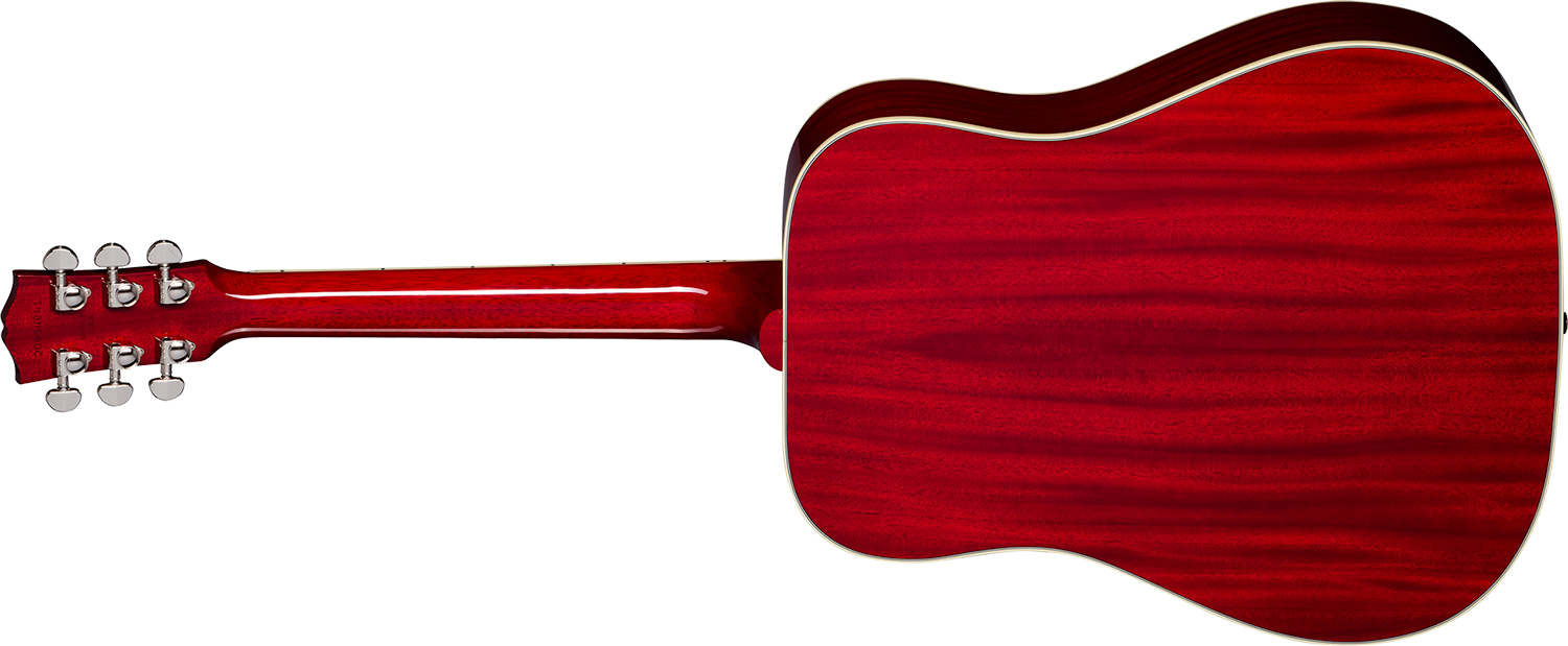 Gibson Hummingbird Standard (baggs Hifi Dna) Dreadnought Epicea Acajou Rw - Vintage Cherry Sunburst - Folk gitaar - Variation 1