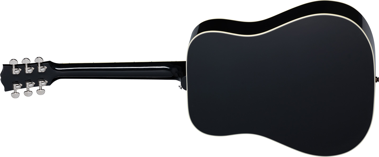 Gibson Hummingbird Standard Modern Dreadnought Epicea Acajou Rw - Ebony - Folk gitaar - Variation 1