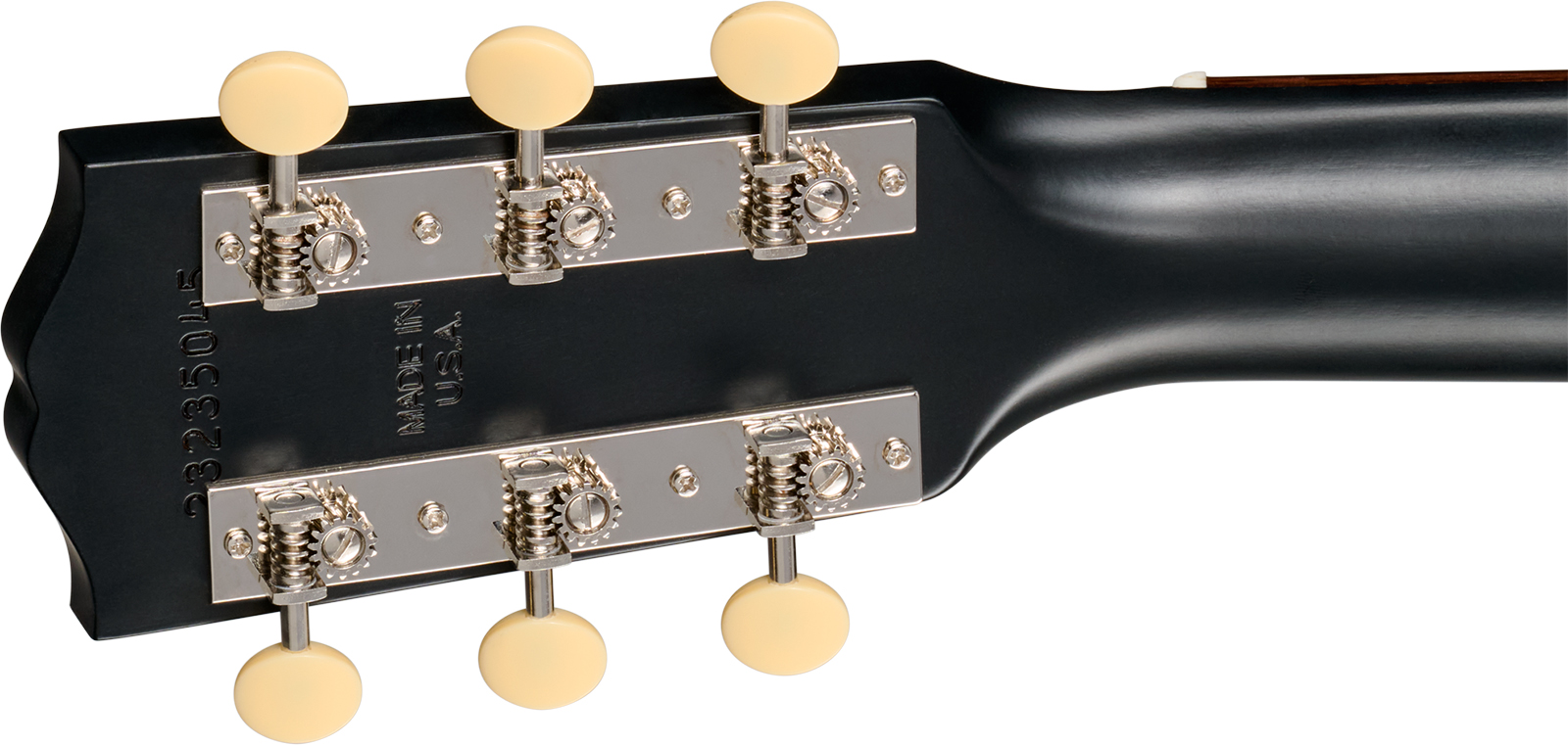 Gibson J185 Century 12-fret Lh Jumbo Shsc Gaucher Epicea Acajou Rw - Ebony Satin - Folk gitaar - Variation 5