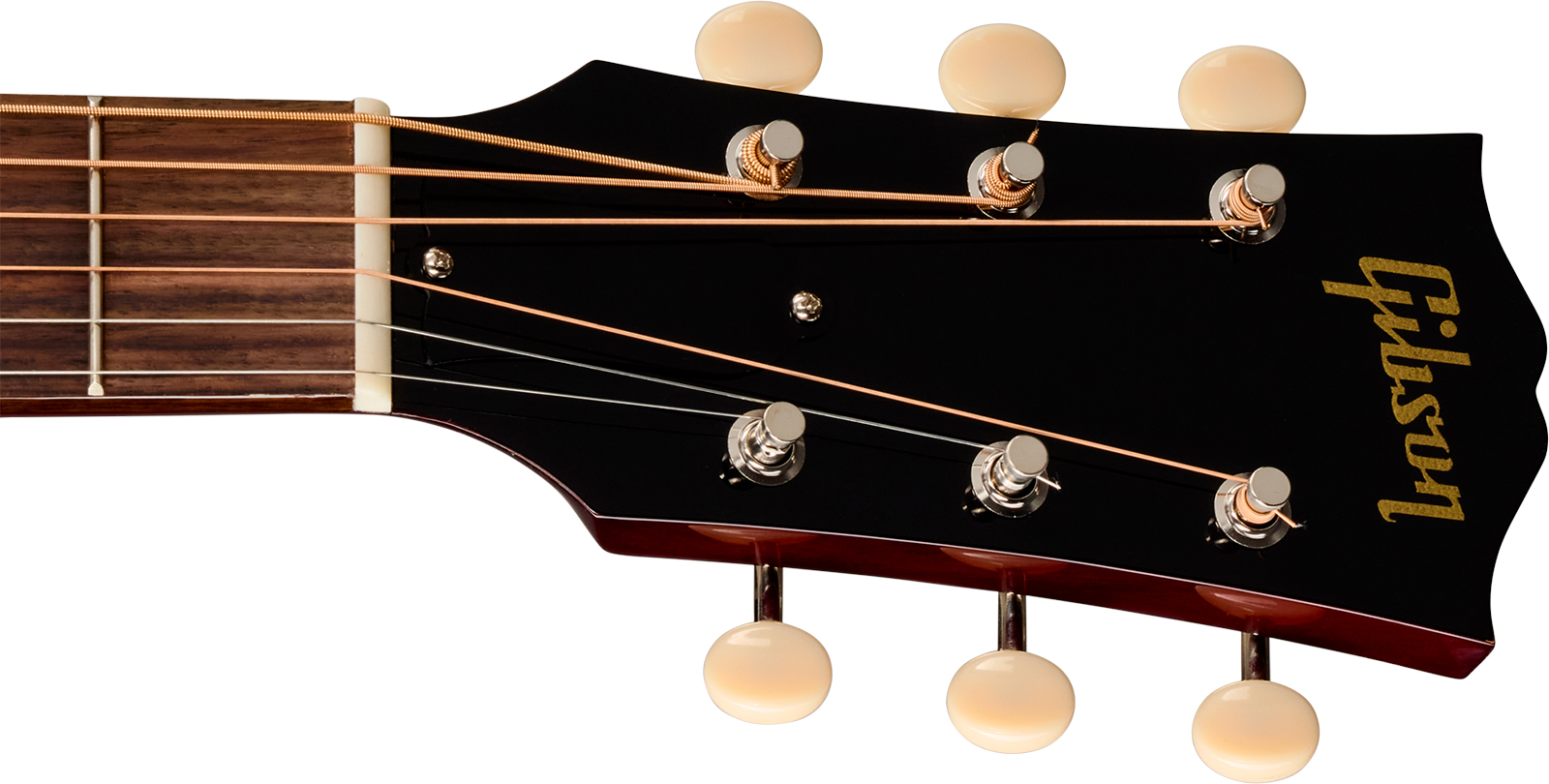 Gibson J45 60s Original (baggs Hifi Dna) Dreadnought Epicea Acajou Rw - Vintage Cherry Sunburst - Folk gitaar - Variation 5