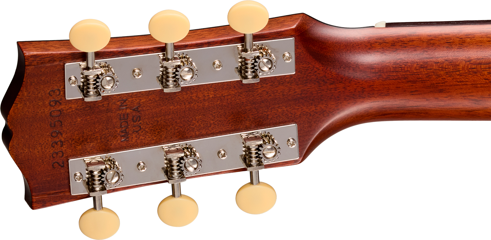 Gibson J45 Century 12-fret Lh Dreadnought Shsc Gaucher Epicea Acajou Rw - Vintage Amber Satin - Folk gitaar - Variation 5