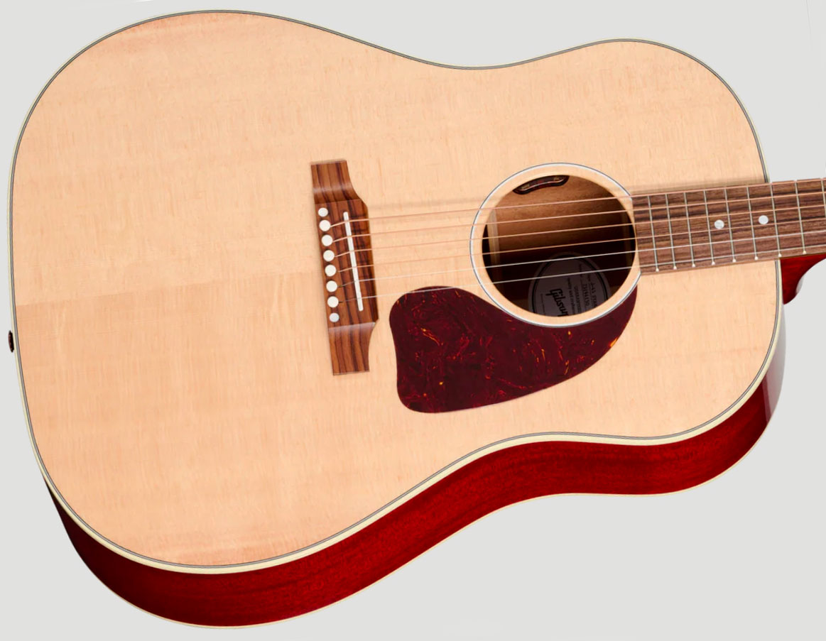 Gibson J45 Standard Modern Dreadnought Epicea Acajou Rw - Natural Gloss - Folk gitaar - Variation 2