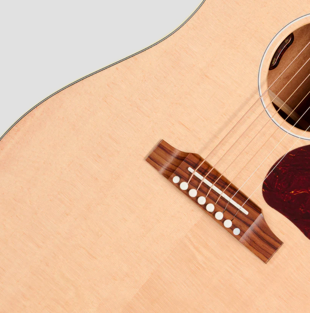 Gibson J45 Standard Modern Dreadnought Epicea Acajou Rw - Natural Top / Cherry Back/sides - Folk gitaar - Variation 3