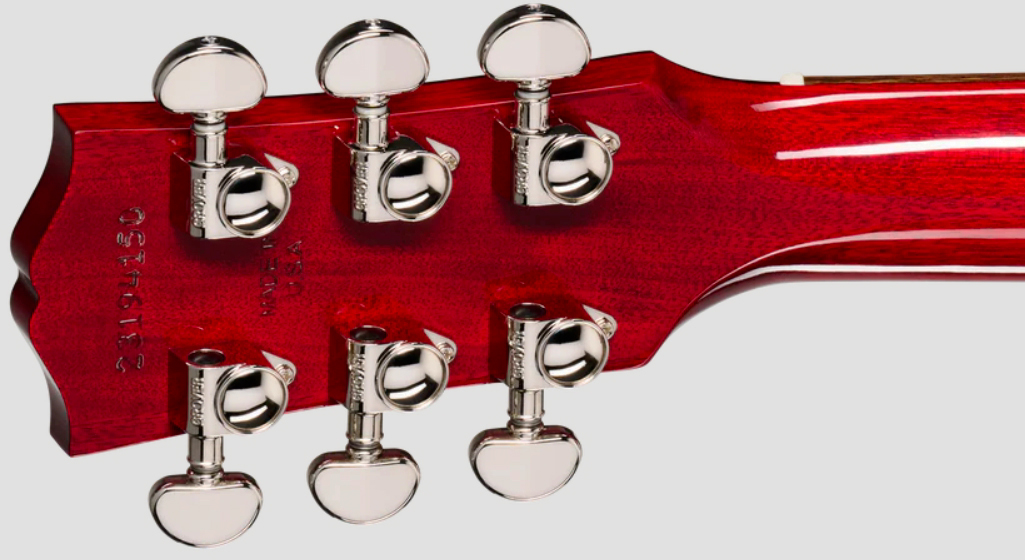 Gibson J45 Standard Modern Dreadnought Epicea Acajou Rw - Natural Top / Cherry Back/sides - Folk gitaar - Variation 4