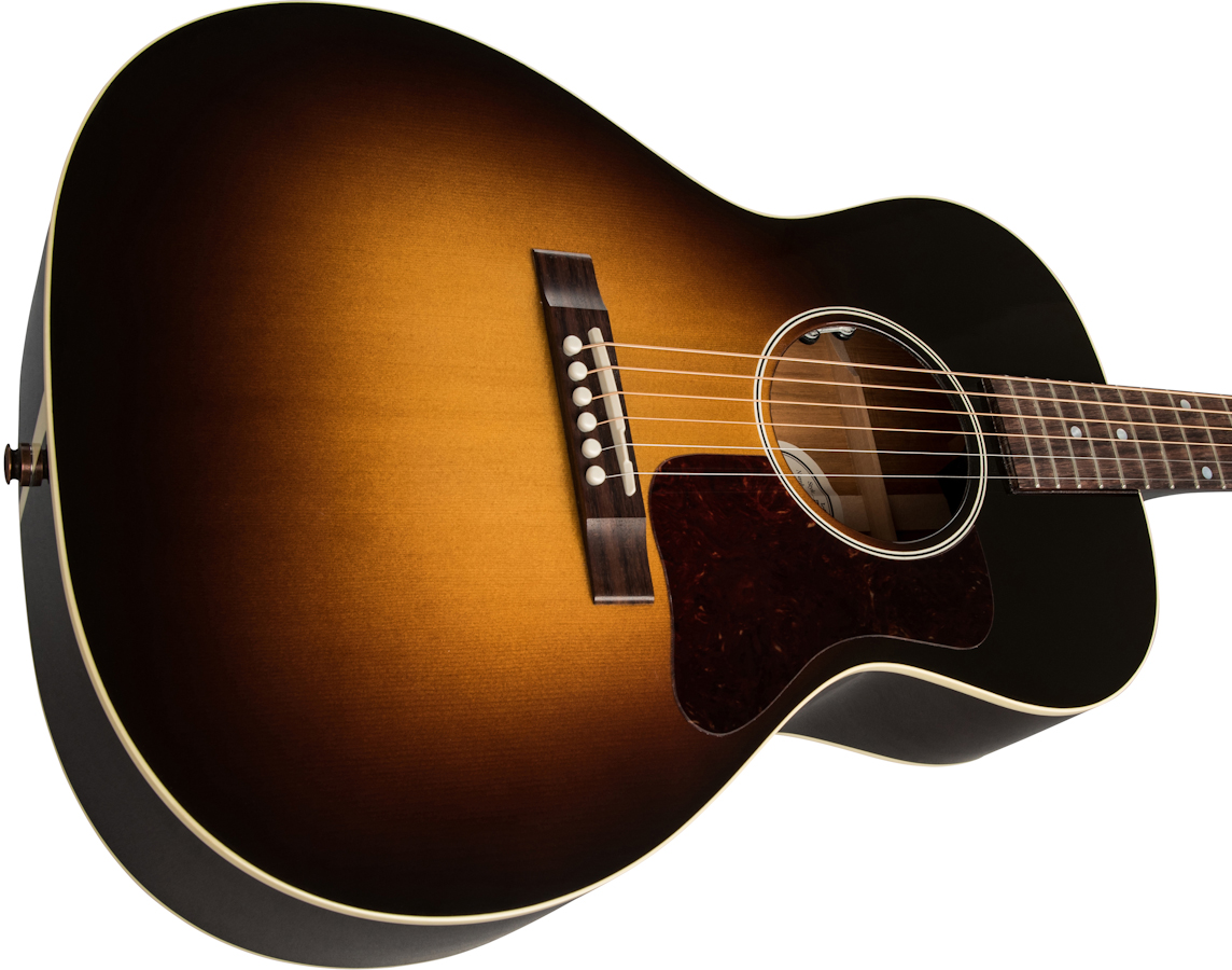 Gibson L-00 Standard 2019 Gaucher Small Body Epicea Acajou Rw - Vintage Sunburst - Linkshandige folkgitaar - Variation 3