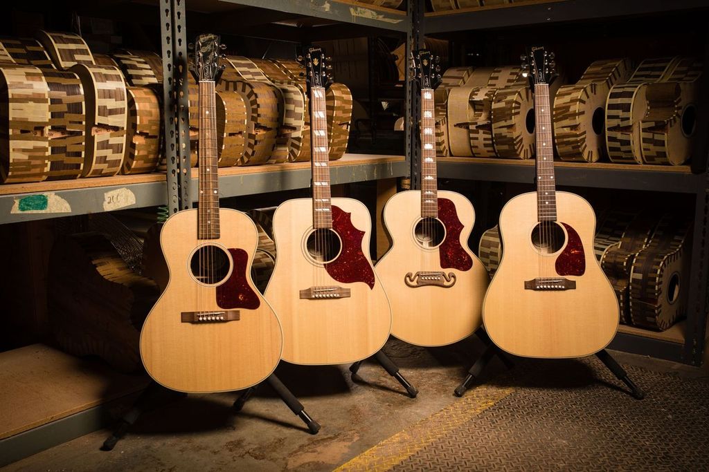 Gibson L-00 Studio 2019 Epicea Noyer Wal - Antique Natural - Westerngitaar & electro - Variation 5