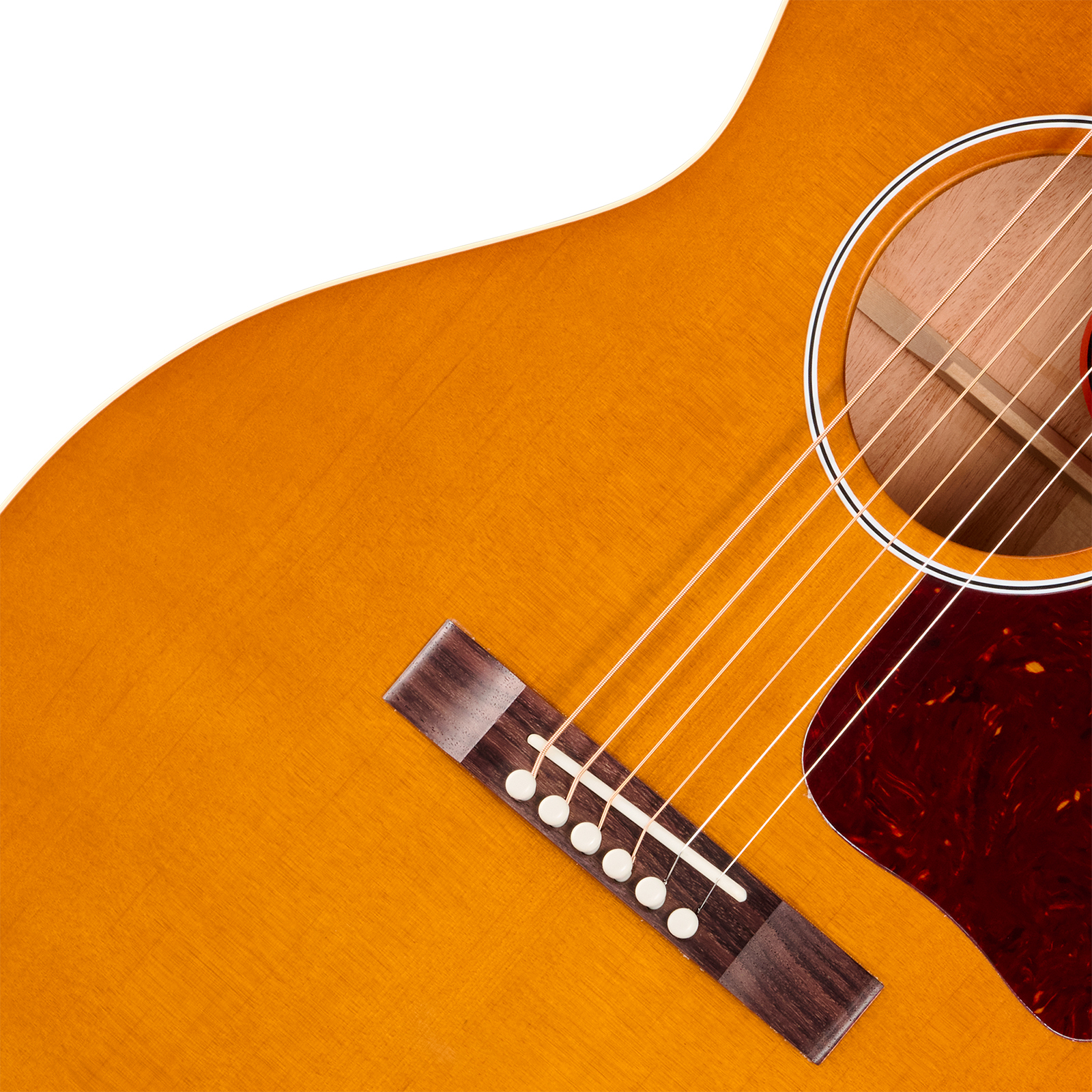 Gibson L00 Century 12-fret Parlor Shsc Epicea Acajou Rw - Vintage Amber Satin - Folk gitaar - Variation 2