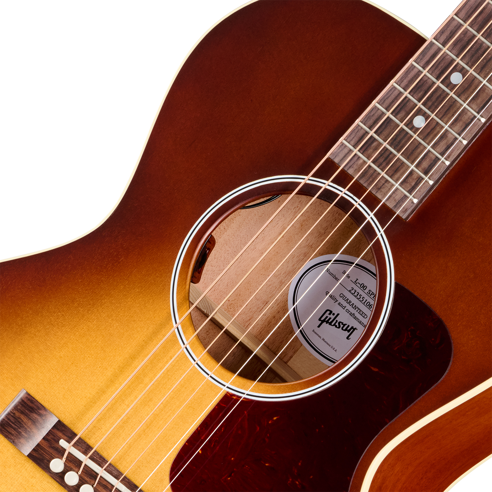 Gibson L00 Special Modern Parlor Shsc Epicea Acajou Rw - Satin Honey Burst - Folk gitaar - Variation 2