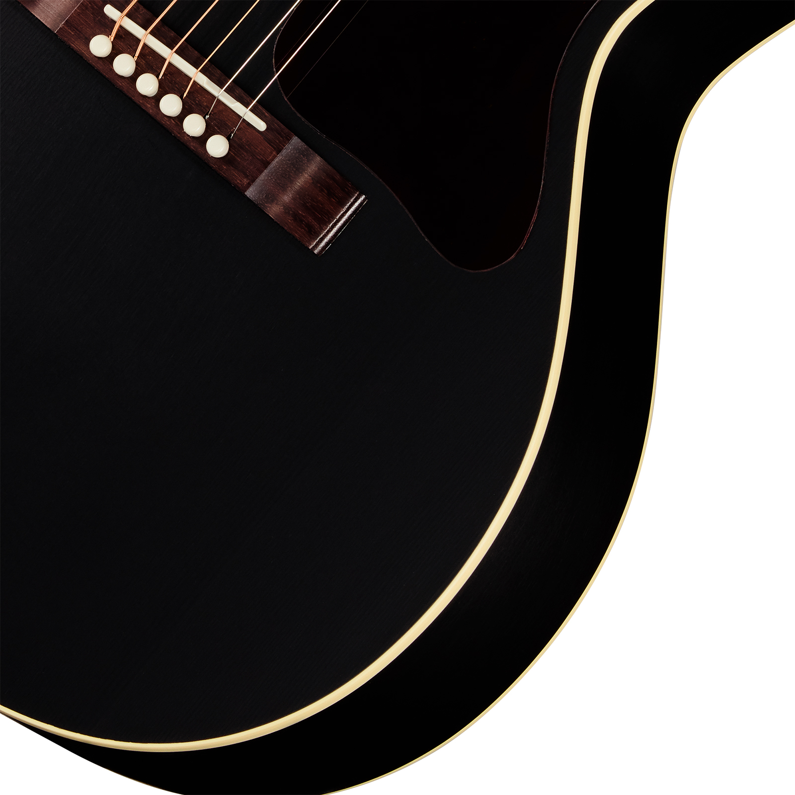 Gibson L00 Special Modern Parlor Shsc Epicea Acajou Rw - Satin Ebony - Folk gitaar - Variation 3