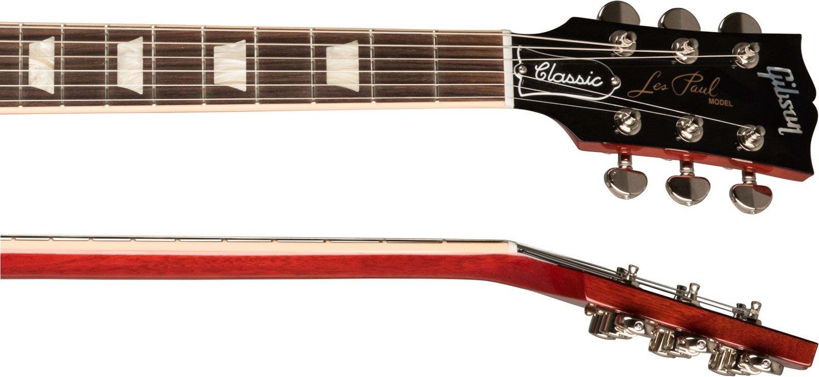 Gibson Les Paul Classic Modern 2h Ht Rw - Trans Cherry - Enkel gesneden elektrische gitaar - Variation 3