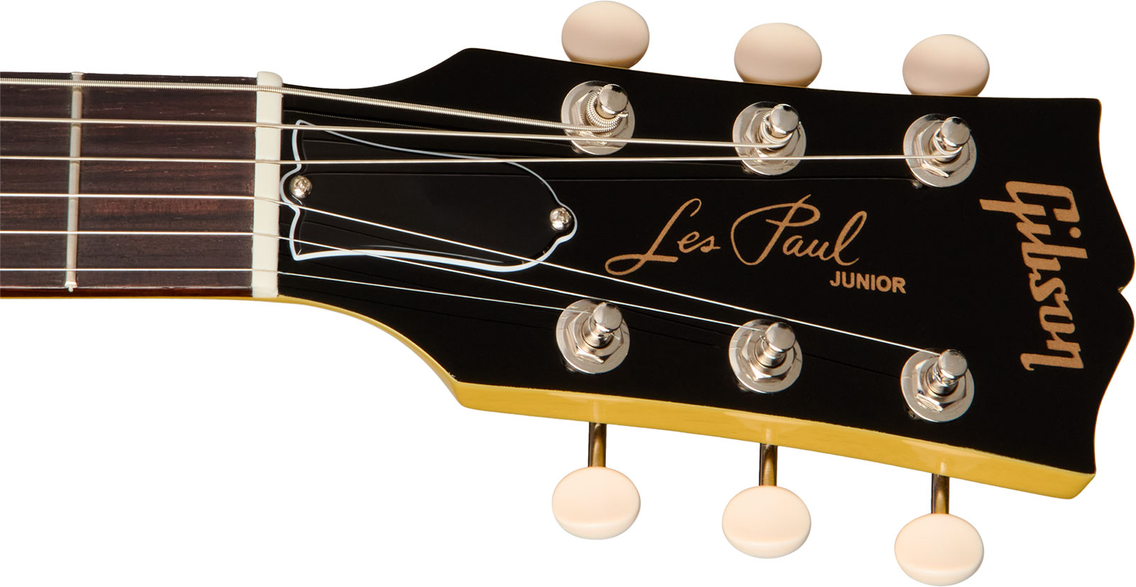 Gibson Les Paul Junior Dc Usa 2s P90 Ht Rw - Tv Yellow - Double cut gitaar - Variation 10