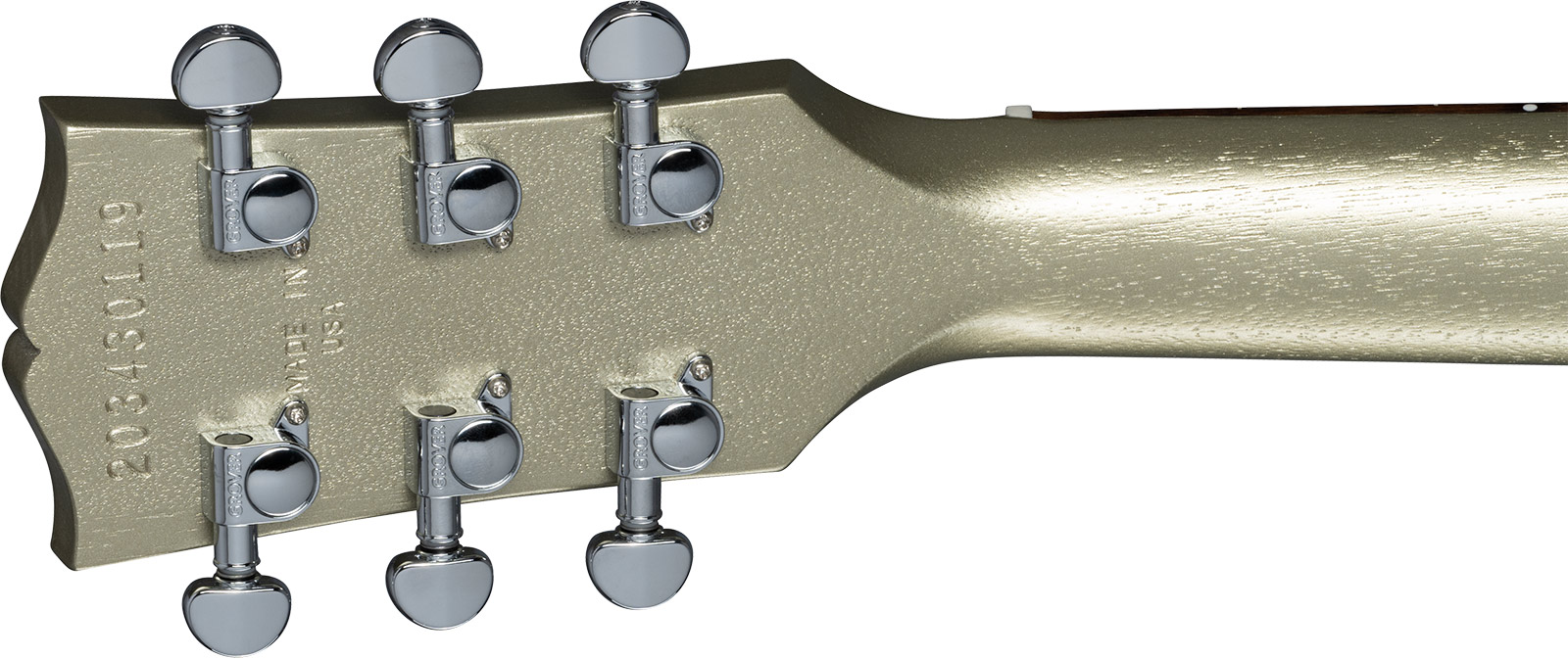 Gibson Les Paul Modern Lite 2h Ht Rw - Gold Mist Satin - Enkel gesneden elektrische gitaar - Variation 4