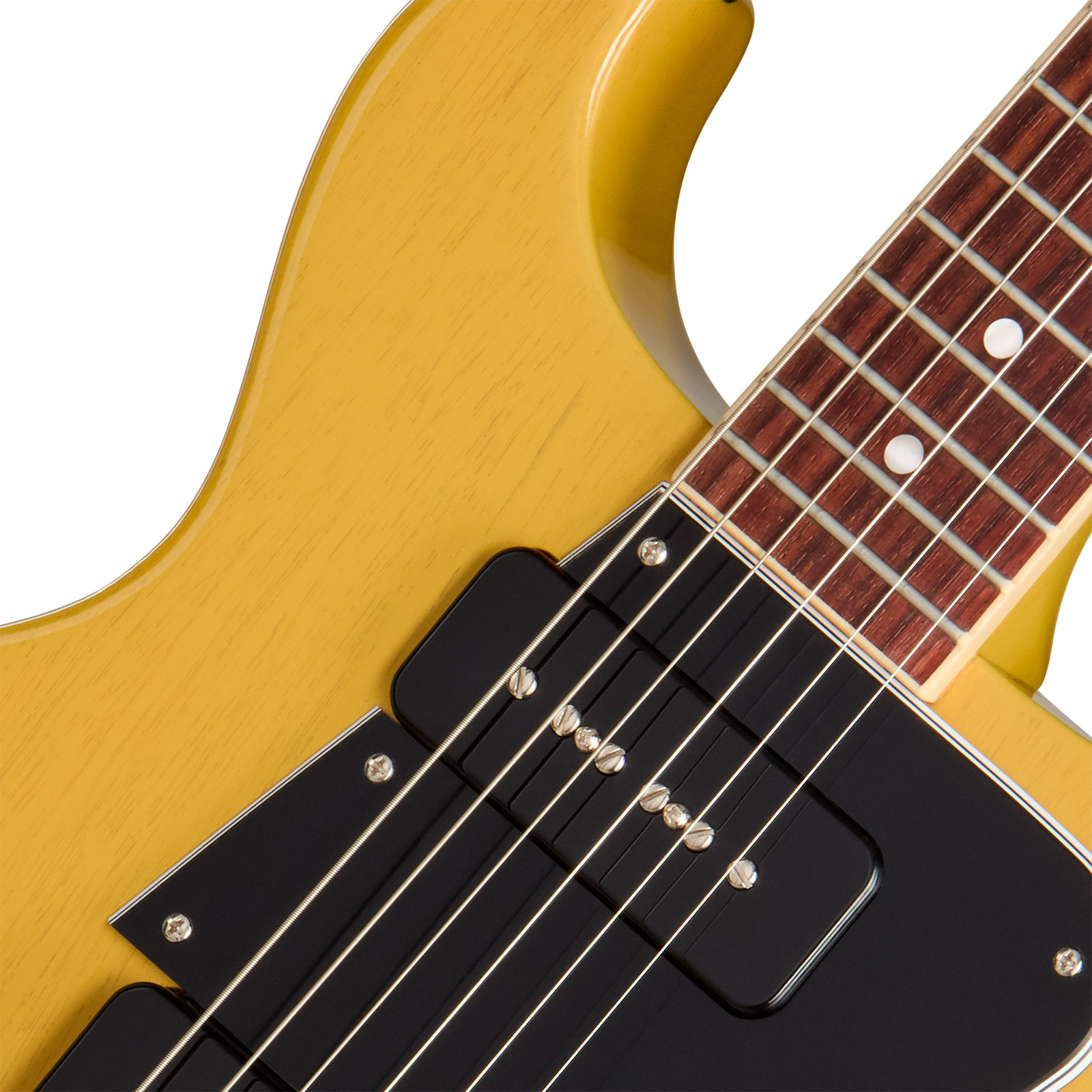 Gibson Les Paul Special Dc Usa 2s P90 Ht Rw - Tv Yellow - Double cut gitaar - Variation 2