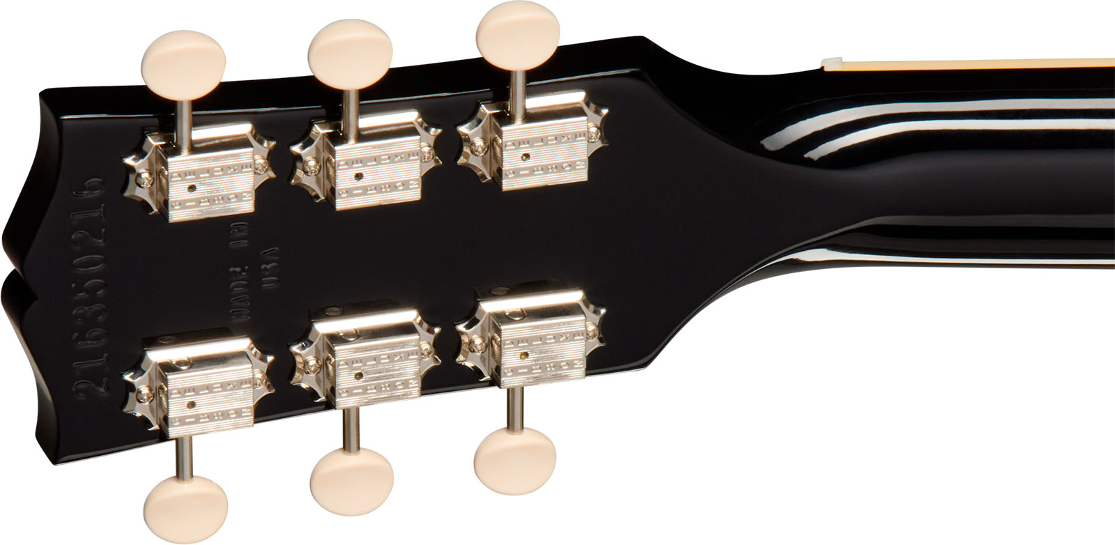 Gibson Les Paul Special Dc Usa 2s P90 Ht Rw - Ebony - Double cut gitaar - Variation 5