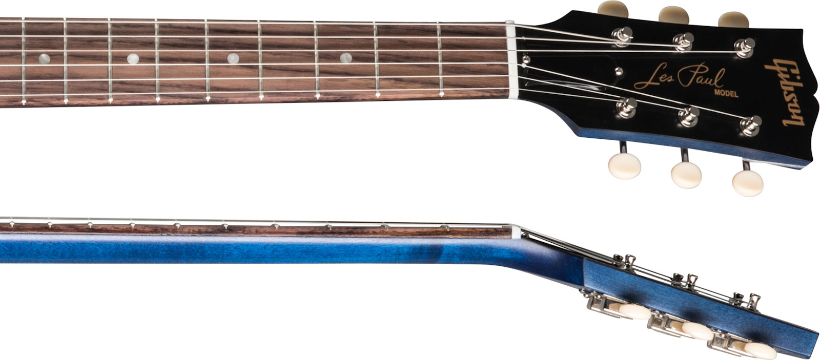 Gibson Les Paul Special Tribute Dc Modern P90 - Blue Stain - Guitarra eléctrica de doble corte. - Variation 3