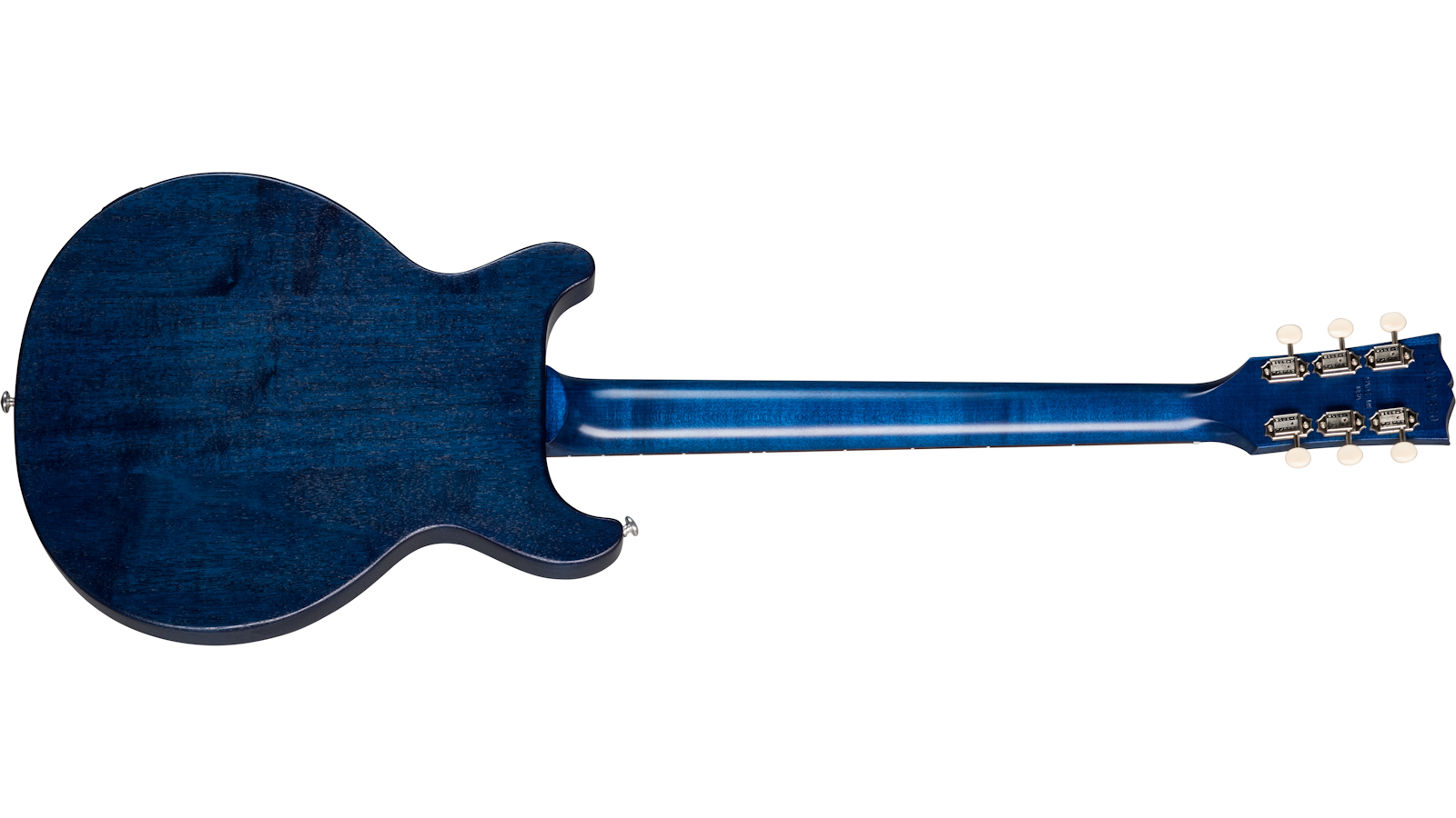 Gibson Les Paul Junior Tribute Dc Modern P90 - Blue Stain - Guitarra eléctrica de doble corte. - Variation 1