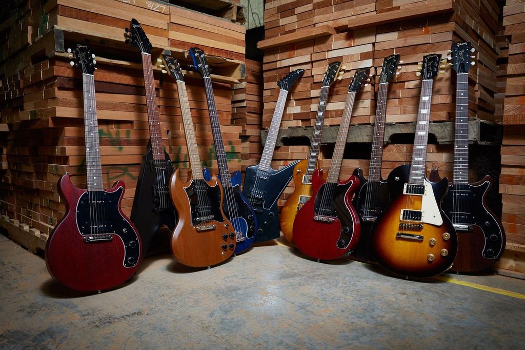 Gibson Les Paul Special Tribute Humbucker Modern 2020 2h Ht Rw - Vintage Cherry Satin - Enkel gesneden elektrische gitaar - Variation 4