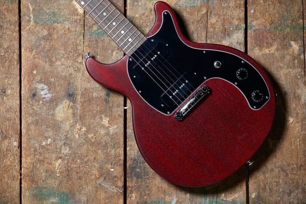 Gibson Les Paul Special Tribute Humbucker Modern 2020 2h Ht Rw - Vintage Cherry Satin - Enkel gesneden elektrische gitaar - Variation 6